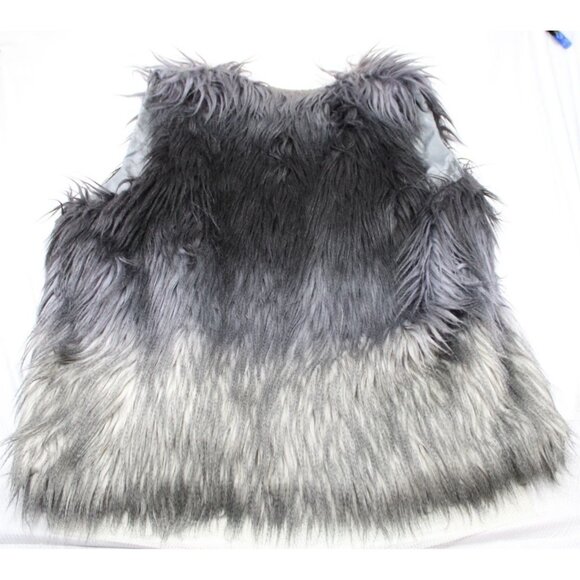 Melissa Paige Faux Fur Ombre Vest 2X - Picture 6 of 6